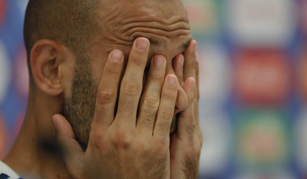Javier Mascherano. Photo: AP