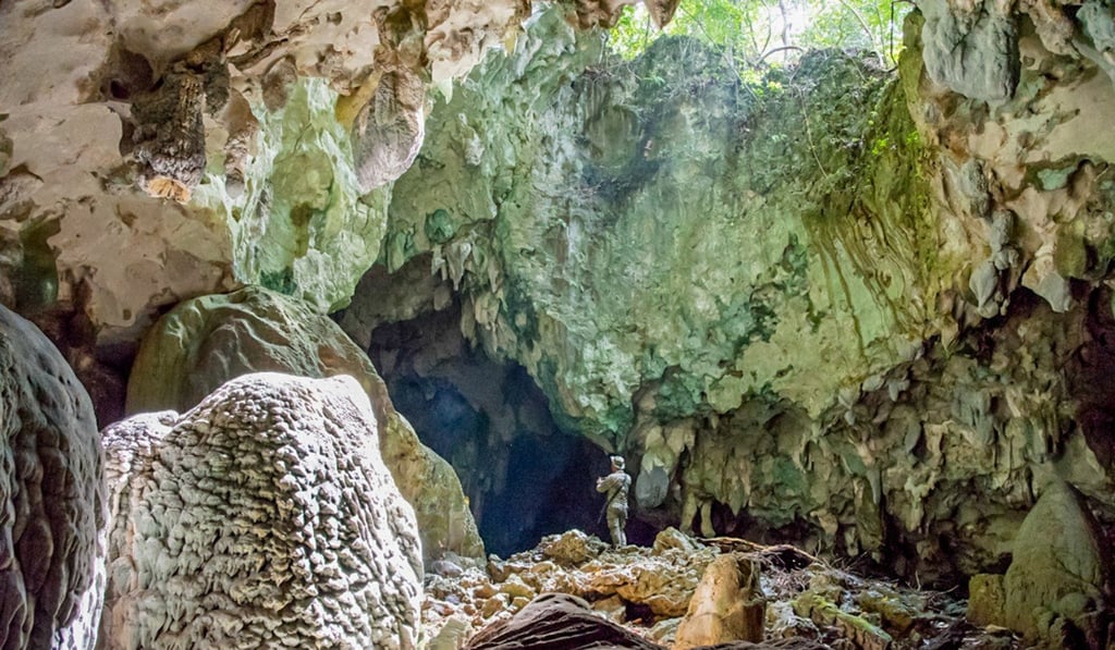 Caves on Balambangan Island in Tun Mustapha Marine Park. Picture: Ben Blackledge Caves on Balambangan Island in Tun Mustapha Marine Park. Picture: Ben Blackledge