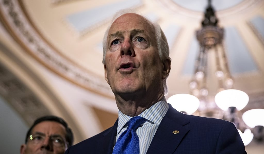 Republican Senator from Texas John Cornyn, a Republican co-sponsor of the Foreign Investment Risk Review Modernisation Act (FIRRMA), has said repeatedly that Chinese acquisitions of US technology make the bill’s passage necessar. Photo: EPA