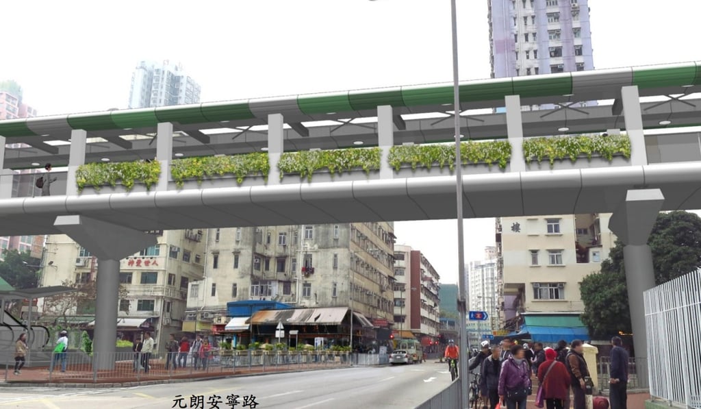 An artist impression of the structure, which is aimed at increasing access to mass public transport. Source: Highways Department An artist impression of the structure, which is aimed at increasing access to mass public transport. Source: Highways Department