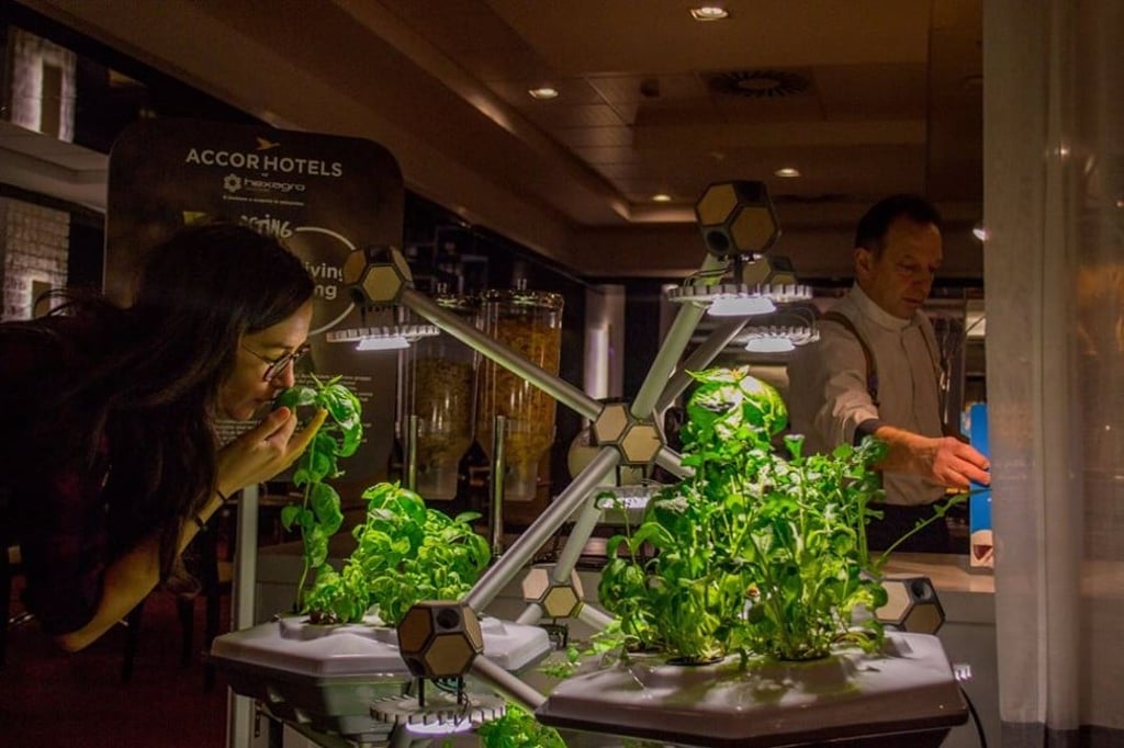 The Living Farm Tree developed by Hexagro Urban Farming of Milan. The Living Farm Tree developed by Hexagro Urban Farming of Milan.