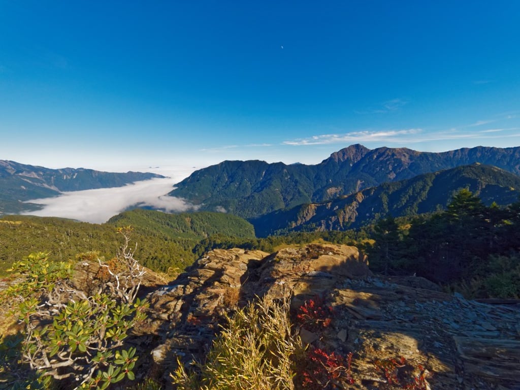 Hehuanshan’s panoramic views. Photo: Martin Williams