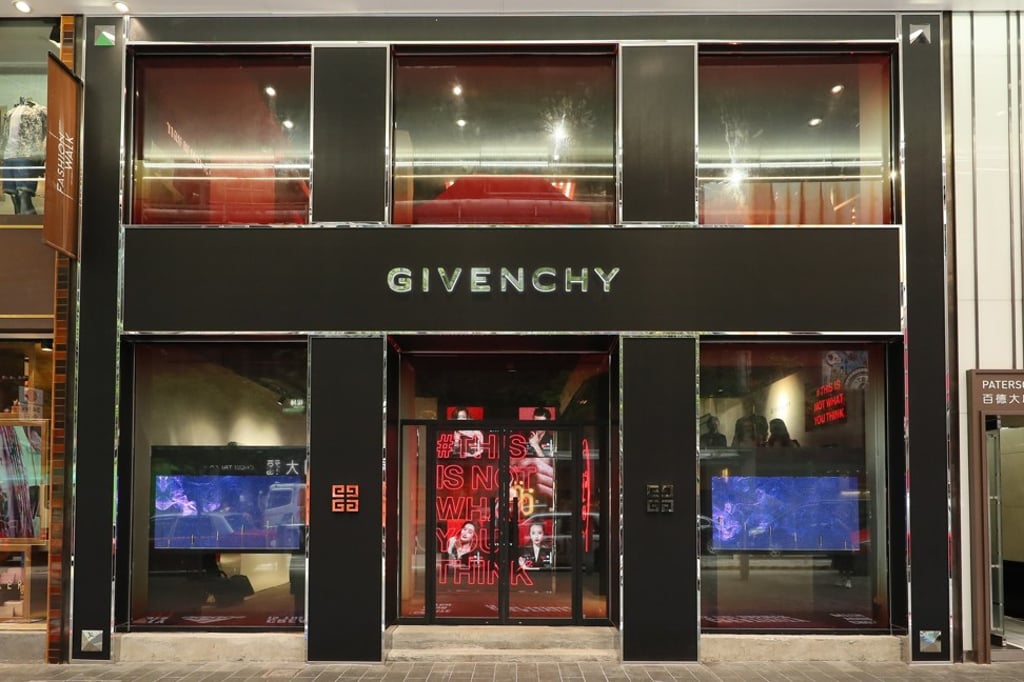 Givenchy ‘spop-up concept launches in Causeway Bay .