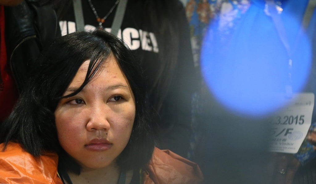 Former Indonesian domestic worker Erwiana Sulistyaningsih was also abused by Law. Photo: David Wong