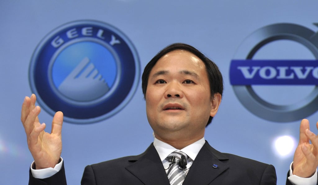 Li Shufu, the chairman of Zhejiang Geely as well as Volvo Car. Photo: AP