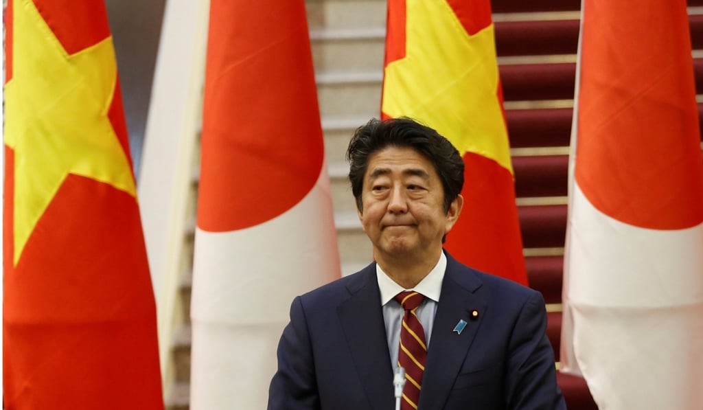 Japanese Prime Minister Shinzo Abe is to allow more non-professional foreign workers into the country. Photo: Reuters