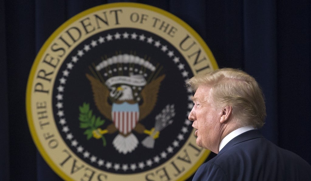 US President Donald Trump said that as a developing nation in the WTO, China gets “tremendous perks and advantages, especially over the US”. Photo: EPA-EFE US President Donald Trump said that as a developing nation in the WTO, China gets “tremendous perks and advantages, especially over the US”. Photo: EPA-EFE