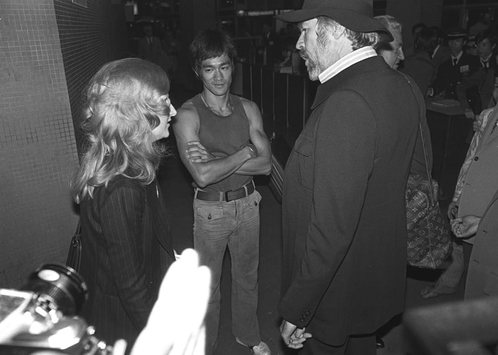 Lee and Coburn became friends after the martial arts star gave the actor kung fu lessons. Photo: SCMP