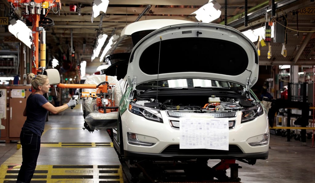 The General Motors assembly plant in Hamtramck, Michigan in 2011. Photo: Reuters