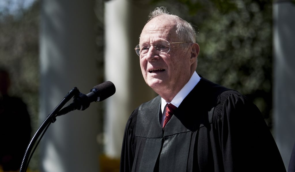 File photo of Supreme Court Justice Anthony Kennedy. Photo: Bloomberg