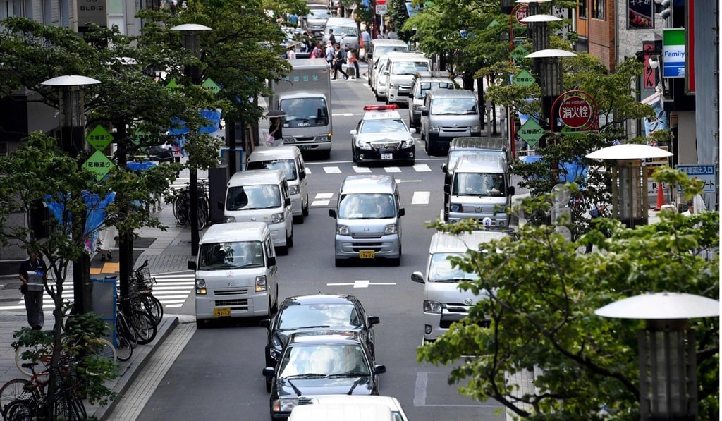 Priced at US$400,000 per sq m at a recent land sale, the Ginza shopping district is Japan’s most expensive address. Photo: AFP