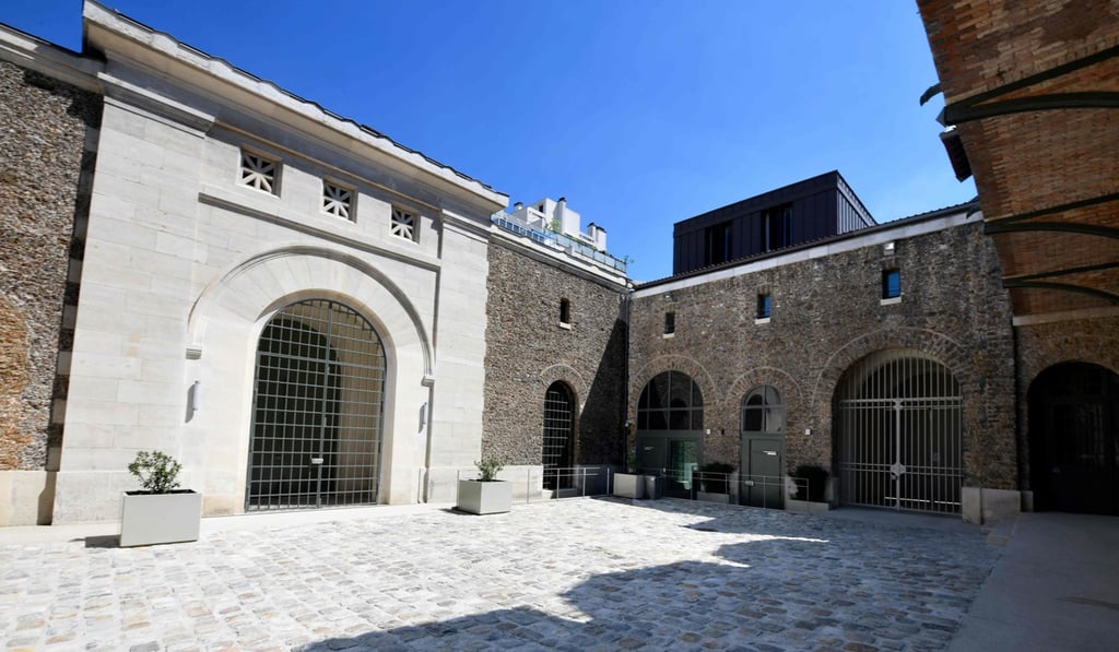 The entrance of Sante prison in Paris. Photo: AFP
