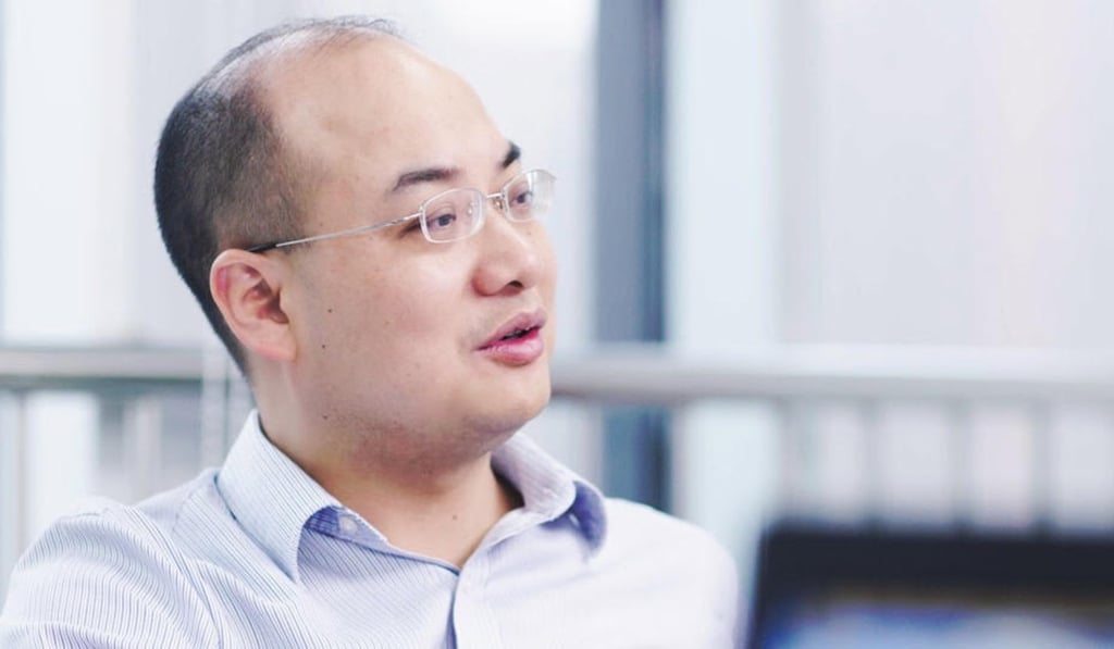 Liao Jieyuan, chairman of WeDoctor, says AI won’t replace doctors but will be an important tool. Photo: SCMP