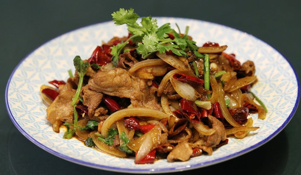 Deep-fried mutton with Beijing spiced powder. Photo: Roy Issa