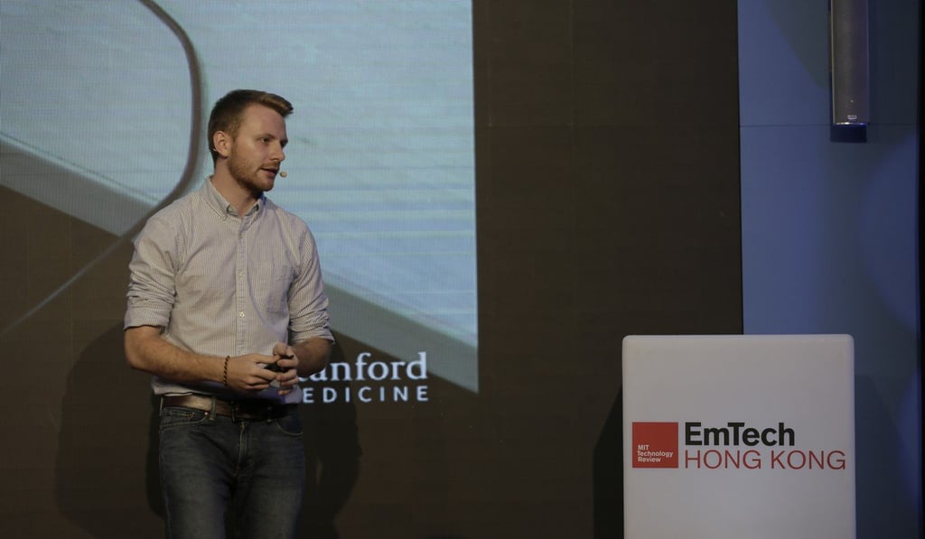 Catalin Voss is the founder of Autism Glass Project. Photo: EmTech Hong Kong