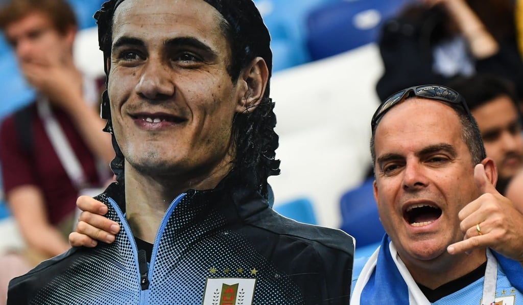 Uruguay forward Edinson Cavani is out for the Franc clash. Photo: AFP