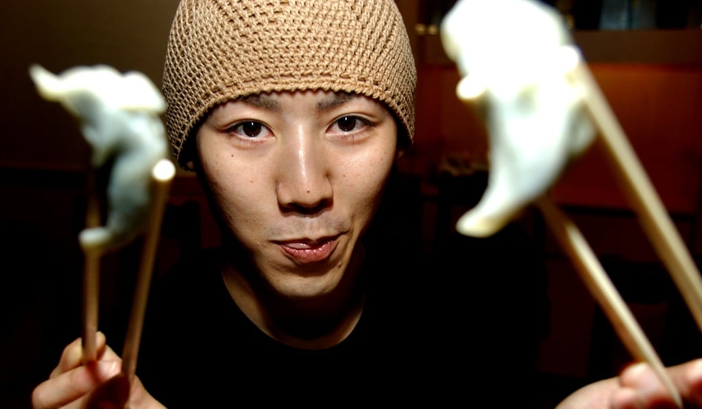 Takeru Kobayashi in Hong Kong in 2005 for an eating competition. Photo: Jonathan Wong