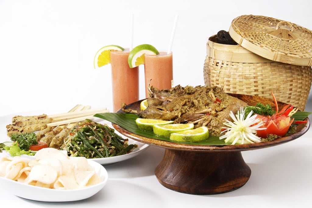 Balinese smoked duck