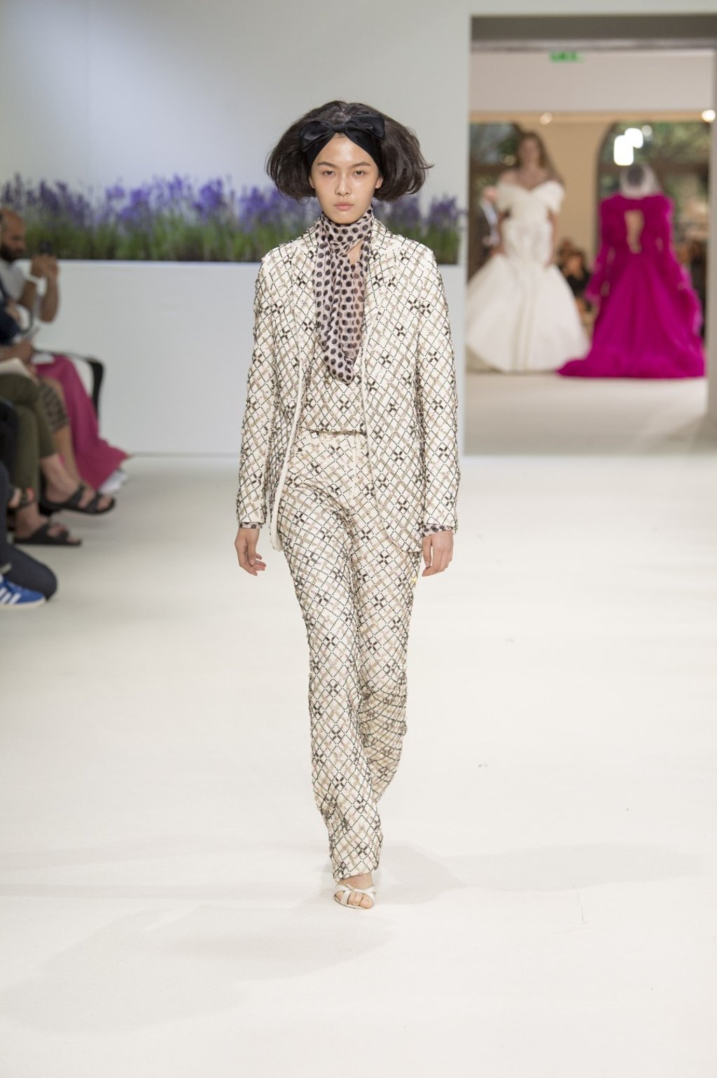 A look from Giambattista Valli couture.