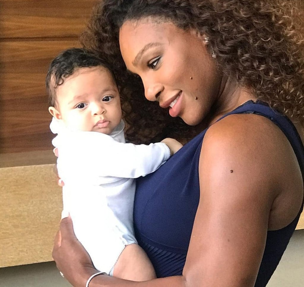 Serena Williams and her daughter Alexis. Photo: Serena Williams/Instagram
