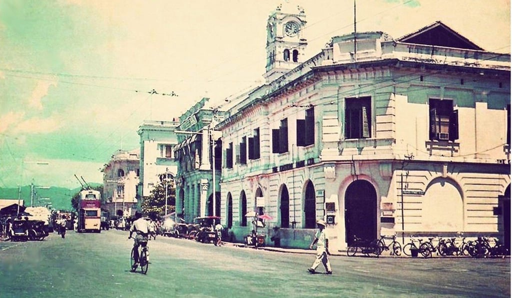 Weld Quay in George Town, Penang, in 1959. Choo grew up in the Malaysian state in the 1950s. Photo: Handout