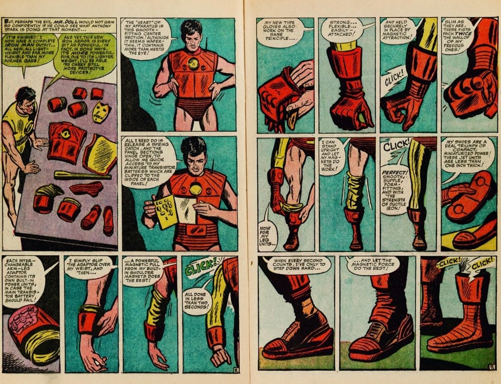 ‘The Mysterious Mr. Doll’ from Tales of Suspense No. 48, Script, Stan Lee; pencils, Steve Ditko; inks, Dick Ayers; December 1963. Photo: handout