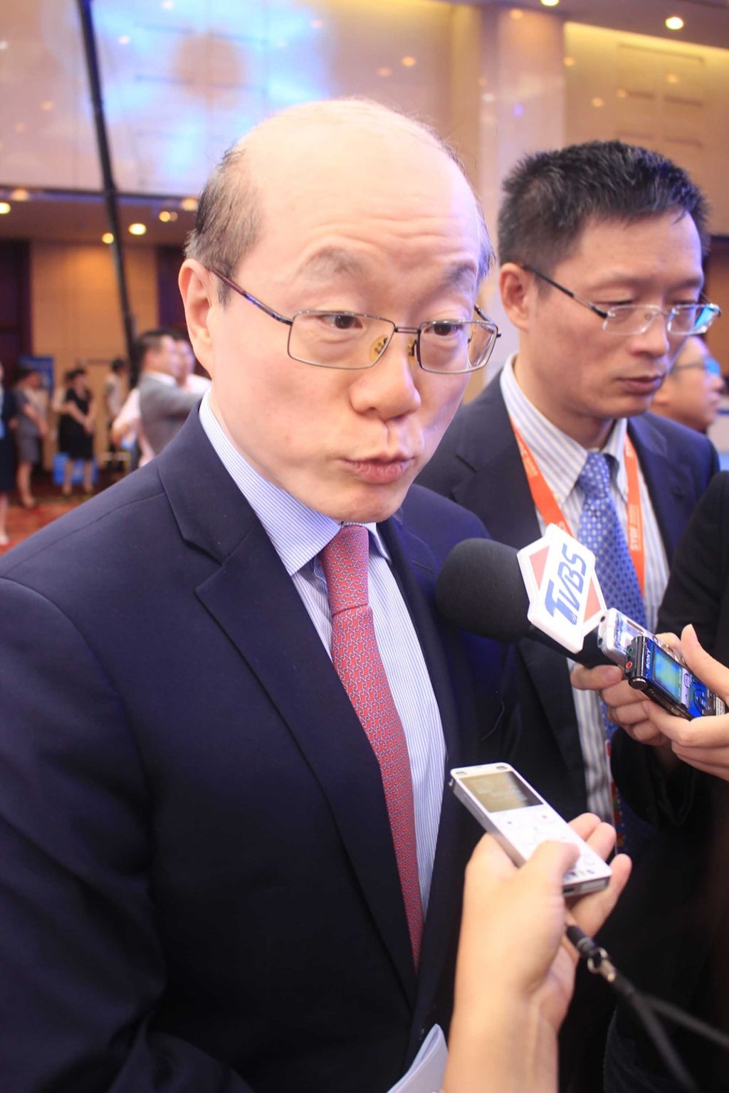 Taiwan Affairs Office director Liu Jieyi said “we staunchly oppose any move that harms China’s national interest”. Photo: CNA