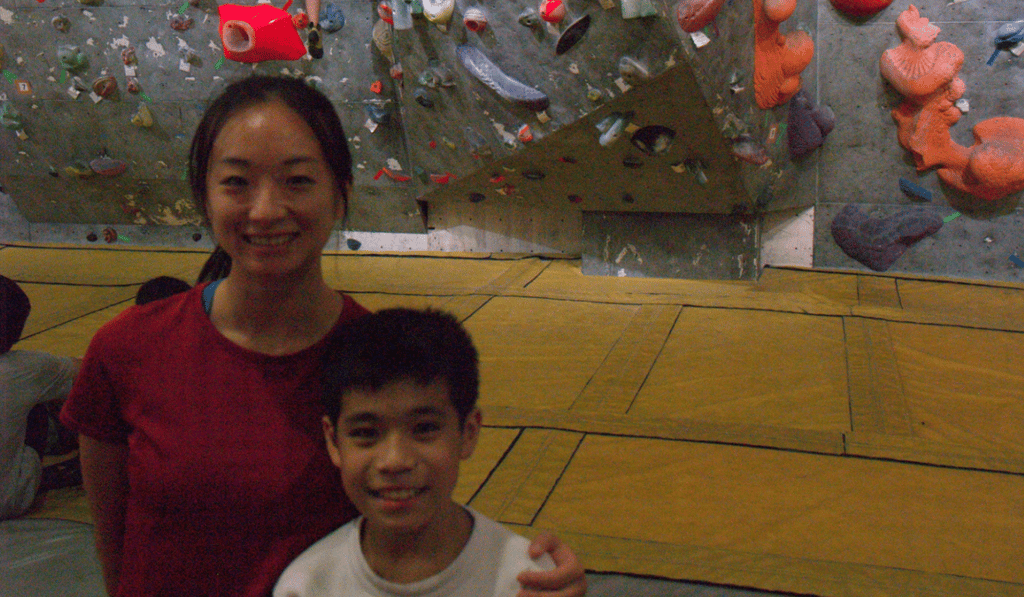 Ines Kwai-Pun and Ethan Leung.