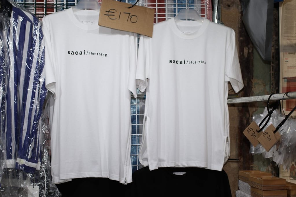 Clot collaborators include Japanese designer Sacai, streetwear brand Fear of God, footwear brand Buscemi and British label Expert Horror.