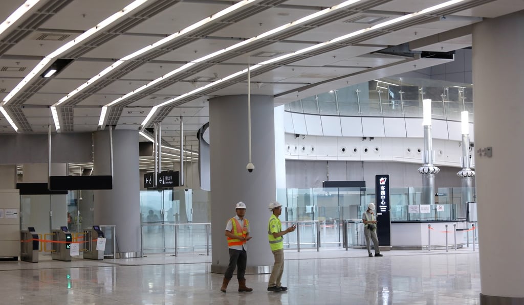 The government’s plan will see a section of the West Kowloon terminus come under the jurisdiction of mainland authorities. Photo: Sam Tsang