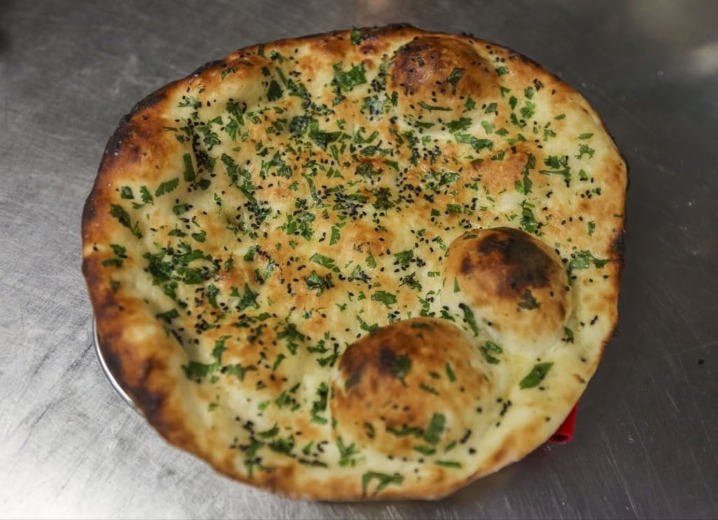 Butter naan. Photo: Jonathan Wong