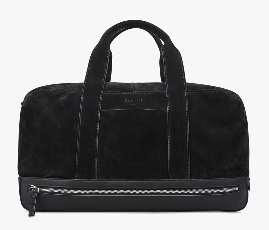 Berluti. The Italian-made Hide Leather travel bag has a calfskin exterior, and an interior made of microfibre lining, HK$32,900