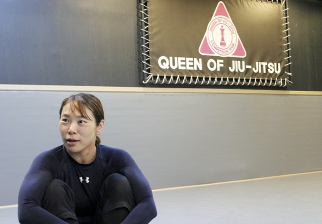 Heejin Lee at her academy in Seoul. Photo: Monica Williams