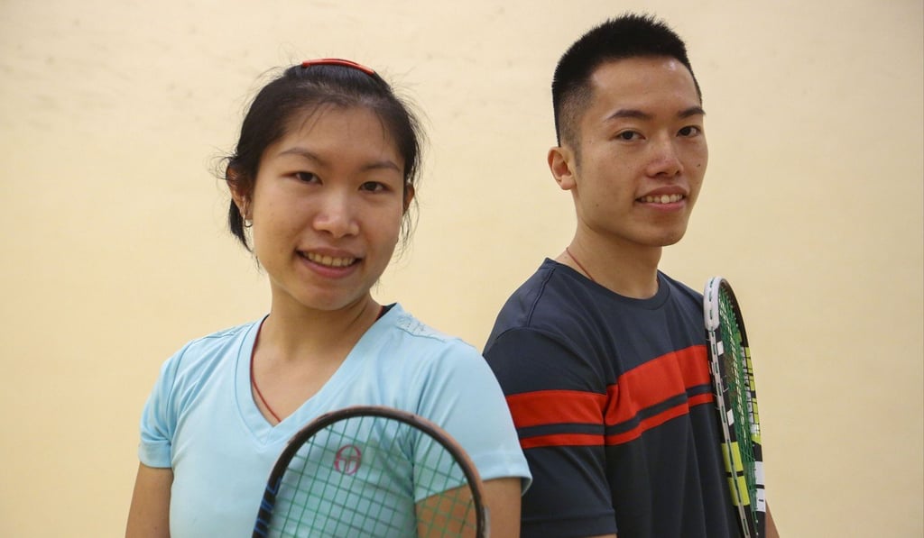 Annie Au and brother Leo Au will lead Hong Kong’s hopes in Jakarta. Photo: Edmond So