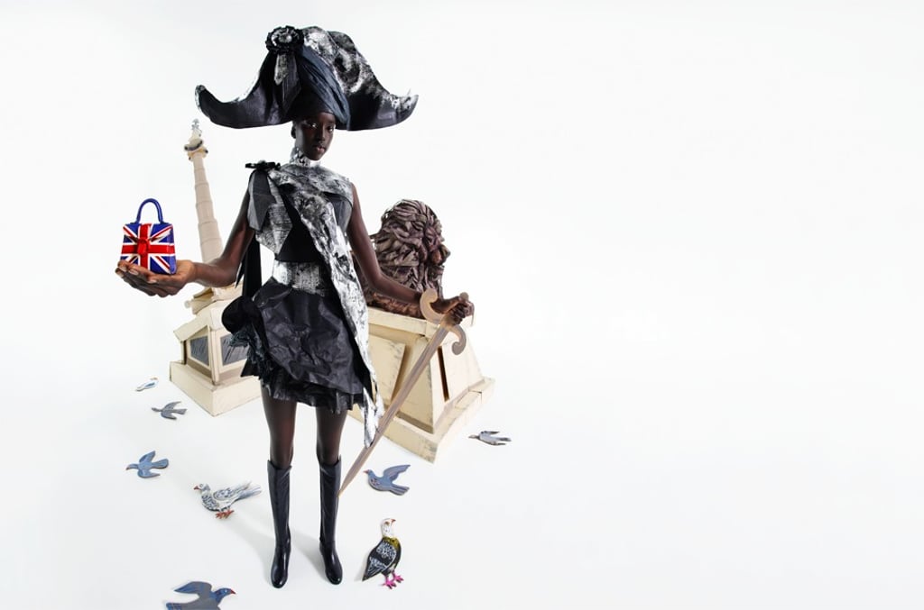Delvaux’s ‘Trafalgar Square’ bag blends the brand’s Belgian wit with the British love of edgy dressing and tradition in a portrait by Tim Walker.