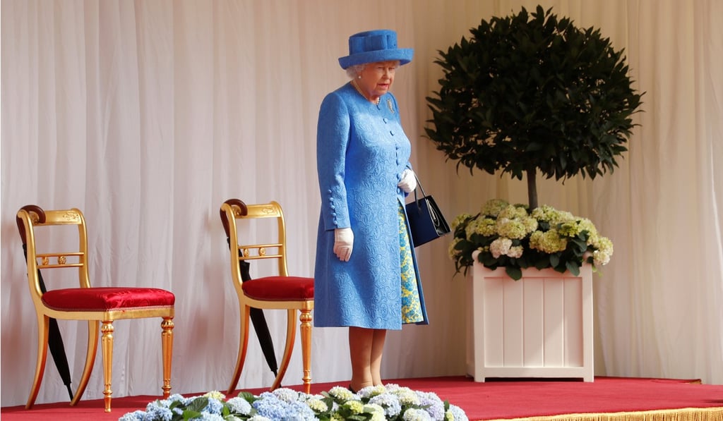 Britain's Queen Elizabeth was kept waiting for the Trumps’ arrival on Friday. Photo: Reuters