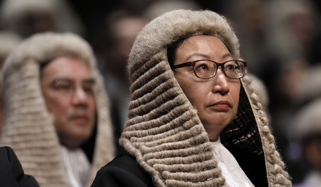 Secretary of justice Teresa Cheng in January. Photo: AP