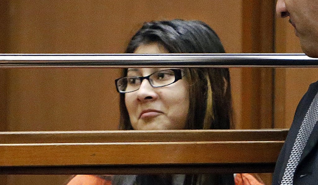 Alejandra Guerrero appears in Los Angeles Superior Court. Photo: AP