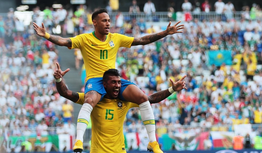 Paulinho was one of the few Brazil players to emerge from a disastrous World Cup campaign with any credit. Photo: EPA Paulinho was one of the few Brazil players to emerge from a disastrous World Cup campaign with any credit. Photo: EPA