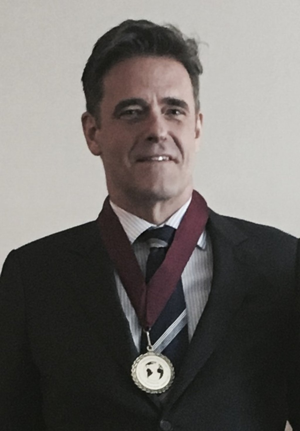 This photo show of Dr. Geoffrey M. Reed was selected to receive the 2016 Outstanding International Psychologist Award from the American Psychological Association this August, 2016. Photo: Columbia University