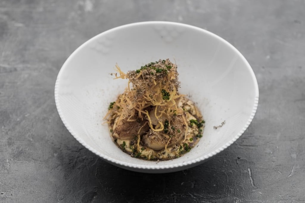 The roasted scallop could pique your palate at The Flying Elk.