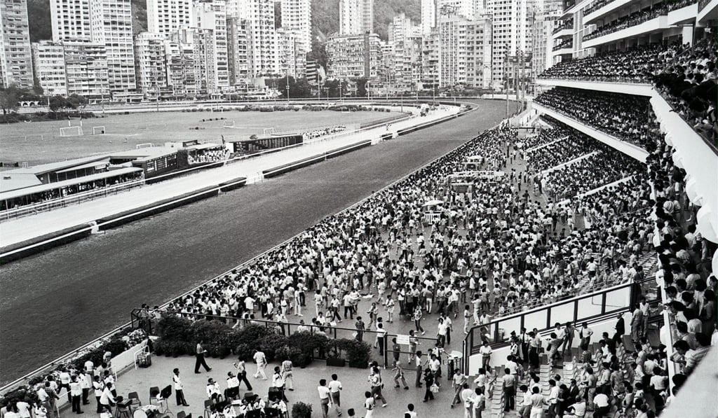 The crowd at Happy Valley on a race day in 1985. Racing has been staged there since 1846. Photo: SCMP