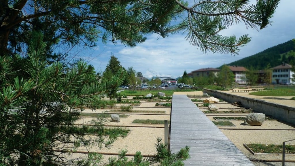 Le Jardin du Temps (Garden of Time) was created to celebrate the 20th anniversary of the Audemars Piguet Foundation.