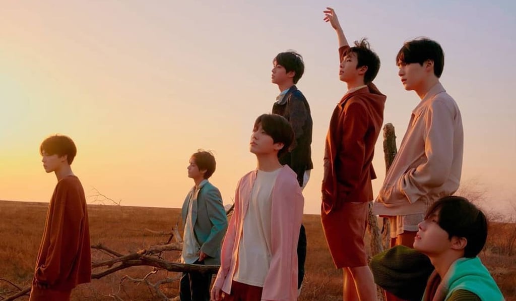BTS are the hottest band in K-pop right now.