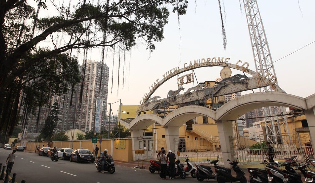 The Macau (Yat Yuen) Canidrome staged its last race in June. Photo: Sam Tsang