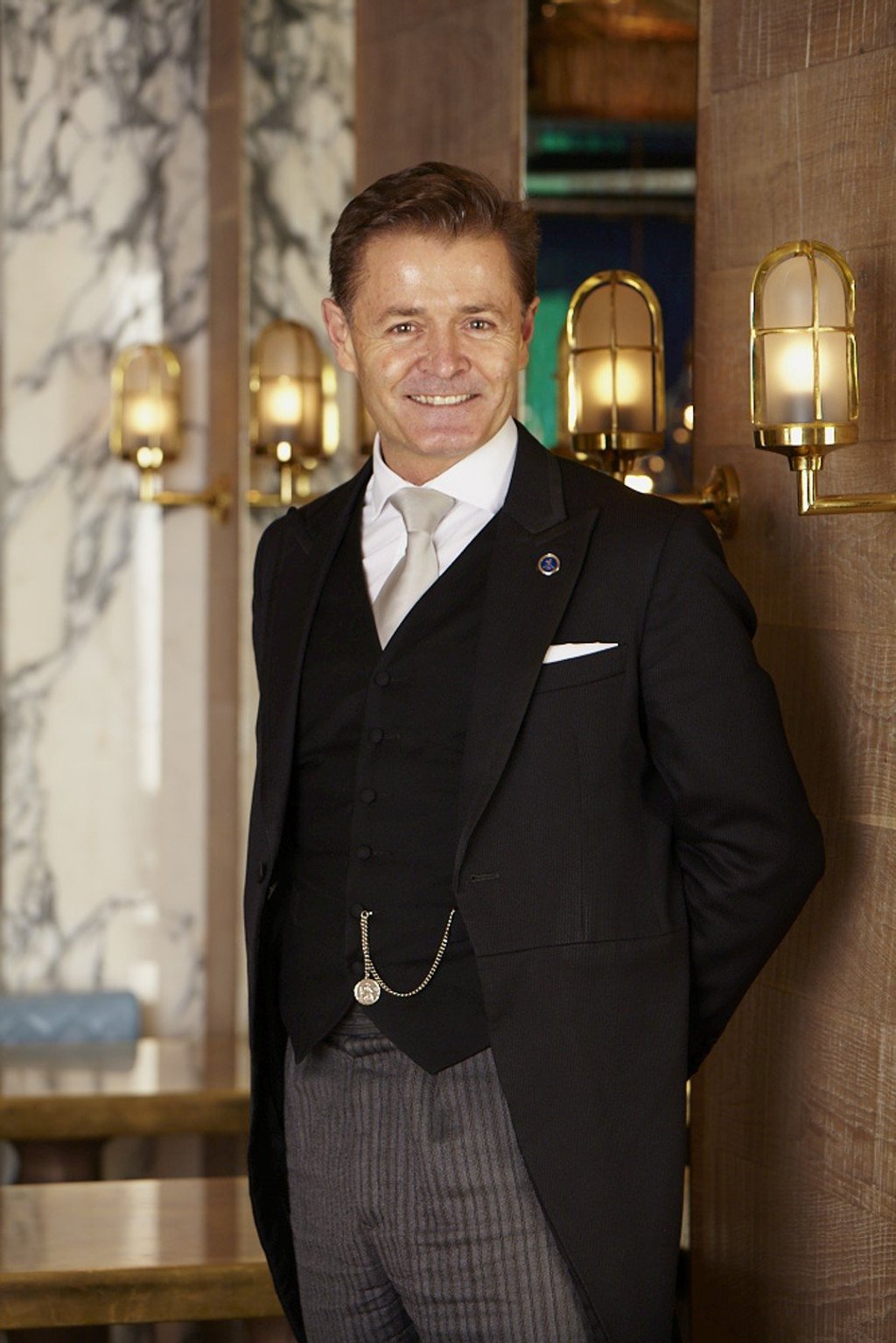 Gary Williams of the British Butler Institute epitomises the traditional image, manner and style of a butler. Gary Williams of the British Butler Institute epitomises the traditional image, manner and style of a butler.