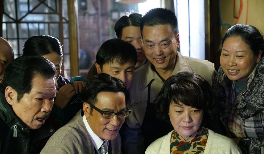 Simon Yam and Elaine Jin (front) play relieved parents in House of the Rising Sons.