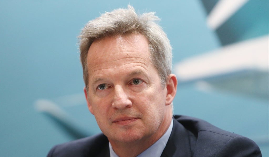 Alex McGowan reported directly to CEO Rupert Hogg (pictured). Photo: Winson Wong