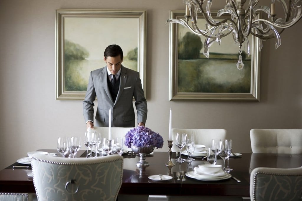 Today’s butlers can be young as well as old, female as well as male.