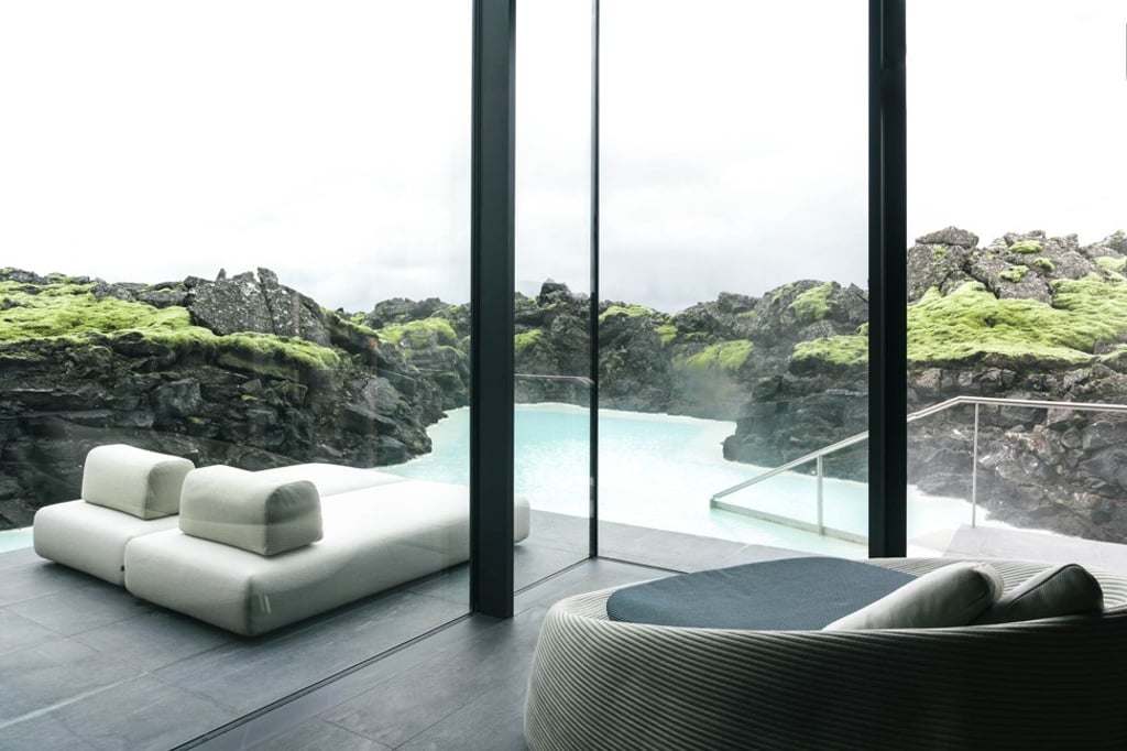 The secret suite offers exclusive bathing rights in a section of Iceland’s famed Blue Lagoon. Photo: Giorgio Possenti for the Retreat at Blue Lagoon The secret suite offers exclusive bathing rights in a section of Iceland’s famed Blue Lagoon. Photo: Giorgio Possenti for the Retreat at Blue Lagoon